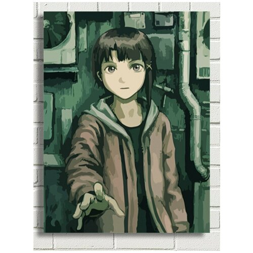 Картина по номерам Аниме Йоситоси Абэ (Манга, Технолайз) - 7748 В 30x40 картина по номерам на холсте аниме йоситоси абэ 7746 в 30x40