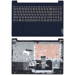 Клавиатура (keyboard) 5CB0X57547 для ноутбука Lenovo IdeaPad 3-15, IdeaPad 3-15ARE05, 3-15IML05, 3-15IIL05, IdeaPad 3-15IGL05, топкейс синий - изображение