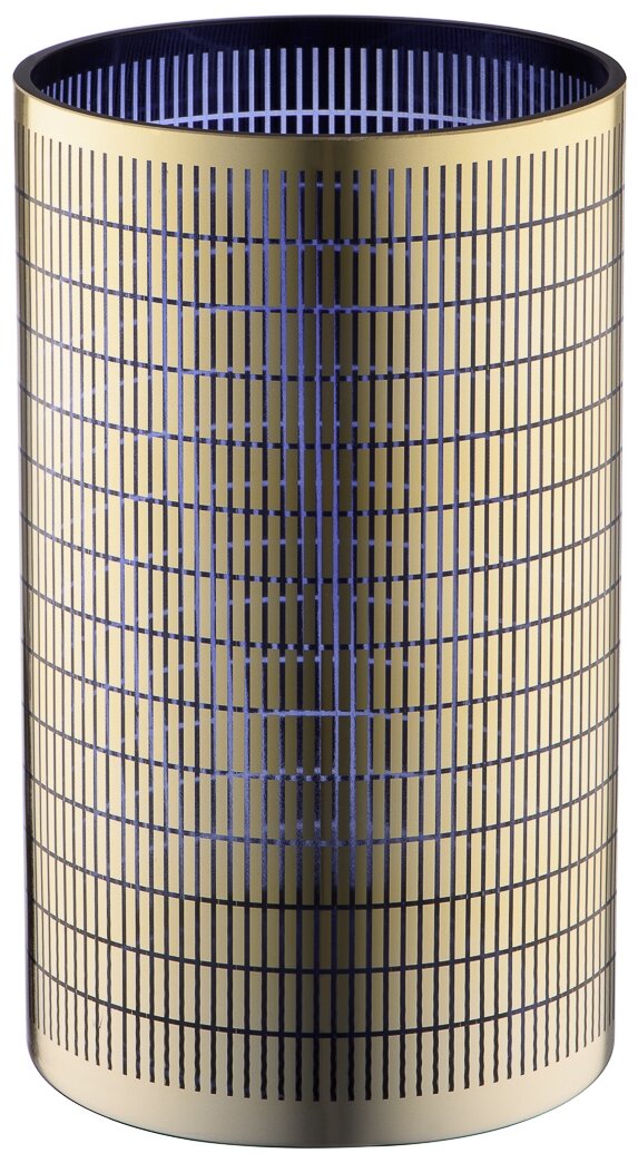 ваза декоративная 150*150*250 вещицы золотой стекло csa-17 - фото №4