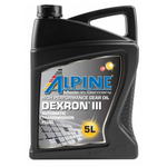 Масло трансмиссионное Alpine АTF-Dexron III канистра 5л 0100662 - изображение