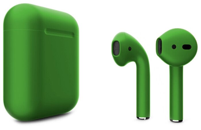 Наушники Apple AirPods 2 Color (без беспроводной зарядки чехла) Темно-зеленый матовый