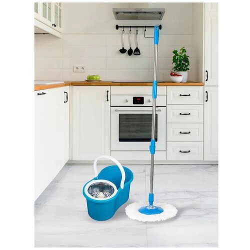 Швабра с отжимом и ведром SOKOLTEC S600BL