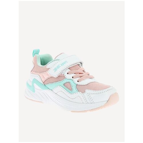 фото Полуботинки kenka, ж цвет белый/розовый, размер 31