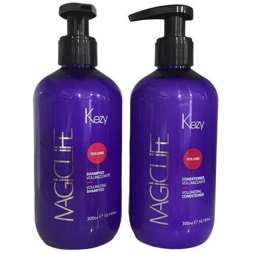 Kezy Magic Life Volumizing Набор для объема волос, шампунь, 300 мл + кондиционер, 300 мл