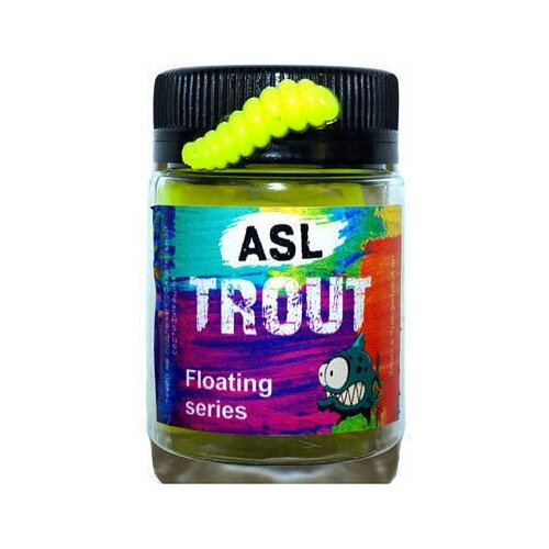 фото Asl приманка силиконовая (мягкая) asl личинка форель (asll1-103 / 1" / 103)