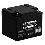 Свинцово-кислотный аккумулятор General Security GSL 40-12 (12 В, 40 Ач) - изображение