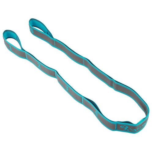 Резинка-эспандер с захватами для растяжки всех групп мышц ТероПром 3940232 90 4 см MEDIUM средняя жёсткость цвета микс 3940232 385₽