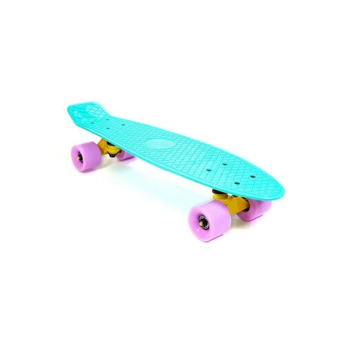 Скейтборд мини, бирюзовый ABEC-7 Carbon