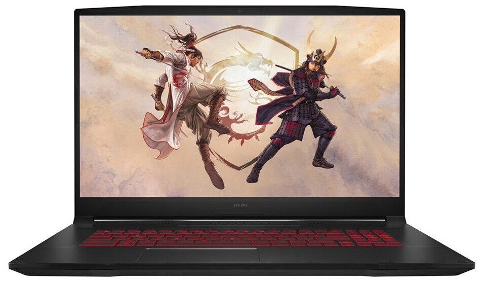 Ноутбук MSI Katana GF76 11UE-274X 9S7-17L112-274 i7 11800H16GB512GB SSDRTX 3060 6GB173 FHDDOSчерный