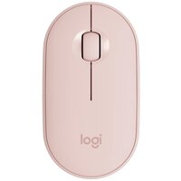 Беспроводная компактная мышь Logitech Pebble M350, светло-розовый