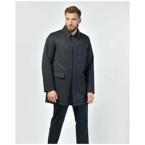 Куртка из ткани, Gallotti, 54 синего цвета