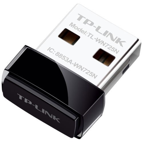 Wi-Fi адаптер TP-LINK TL-WN725N usb адаптер беспроводной tp link tl wn725n скорость до 150 мбит с с антенной черный