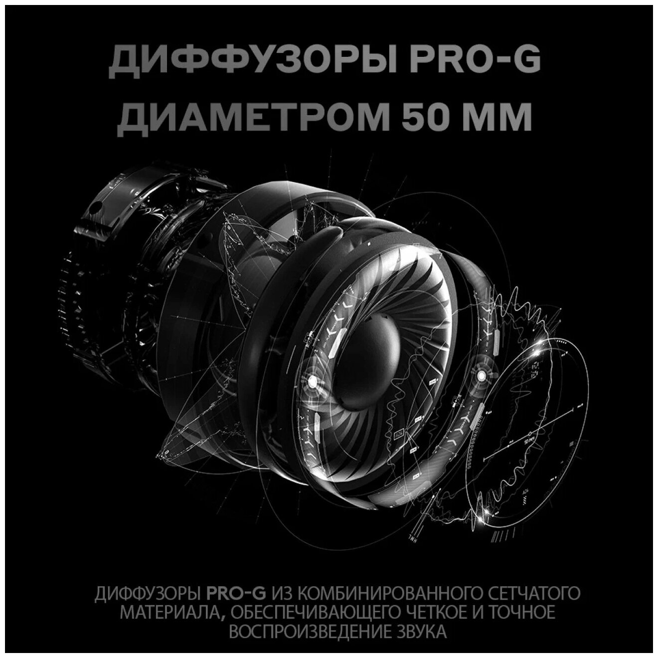 Игровые наушники Logitech G PRO X (981-000818)