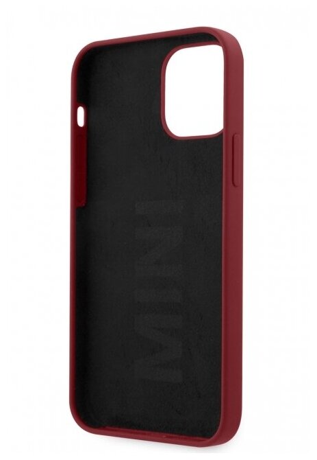 Чехол (клип-кейс) Mini silicone, для Apple iPhone 12 Pro Max, красный [mihcp12lsltre] Noname - фото №8