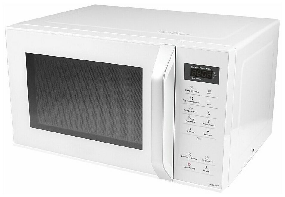 Микроволновая печь Panasonic NN-ST34HMZPE, черный/серебристый - фото №3