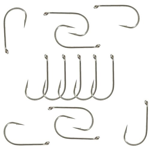 фото Крючок рыболовный 50656, размер № 10, упаковка с крючками 13 шт bambucho