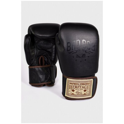 Боксерские перчатки Bad Boy Heritage Thai Boxing Gloves черный 10 унций