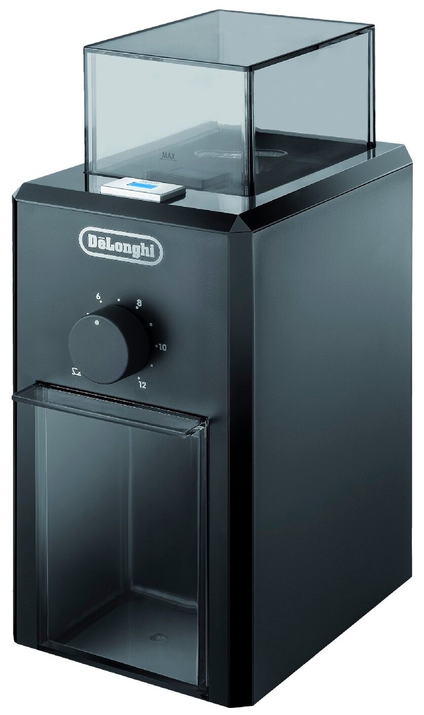 Кофемолка Delonghi KG79 110Вт сист.помол.:жернова вместим.:120гр черный