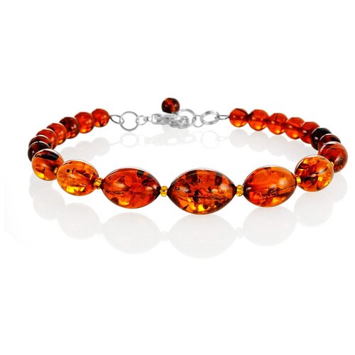 фото Amberholl браслет из натурального янтаря «оливки»