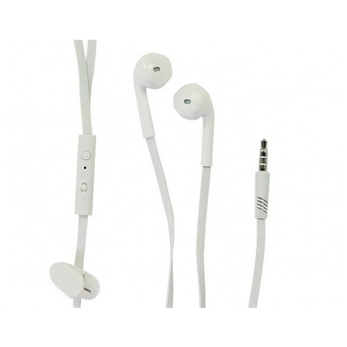 Наушники Kstati IN5 с микрофоном белые 38700₽