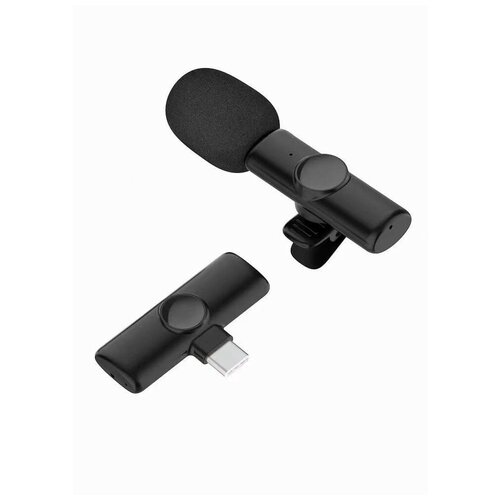 Беспроводной микрофонприемник без кейса K9 разъем Type-C черный 148700₽