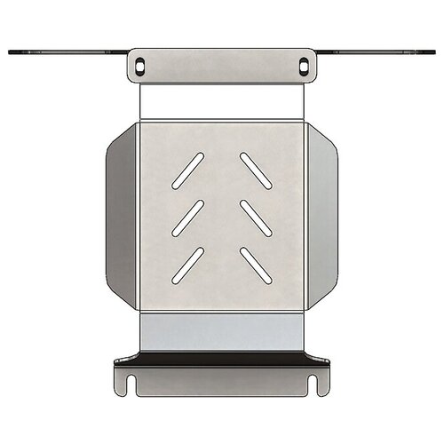 Защита редуктора АВС-Дизайн для Genesis GV70 2020-н. в, алюминий 4 мм - АВС-Дизайн арт. 10.28ABC