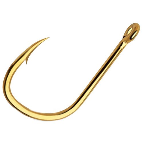 Крючки одинарные Gurza K-3103 ISAEMA Ring Gold # 8 (10 шт/уп)