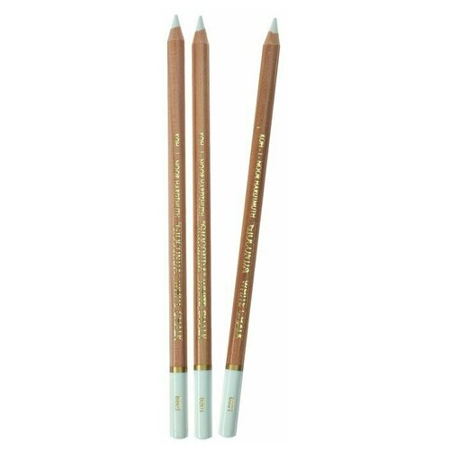 Набор карандашей, 3 шт, меловой карандаш Koh-I-Noor GIOCONDA 8801, белый, 1 набор