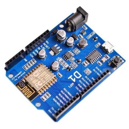 Контроллер Wi-Fi WeMos D1 esp8266 ch340 cp2102 ch9102 esp 12e d1 mini nodemcu v3 v2 lua wifi for arduino development board radio machine driver module sop