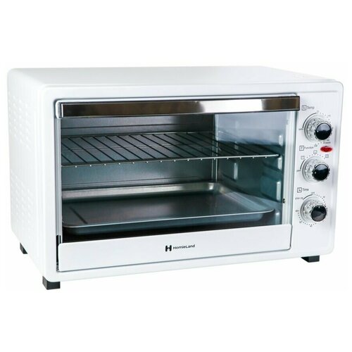 Духовка электрическая HomieLand HL-2 1750 Вт 38 л белая 432700₽