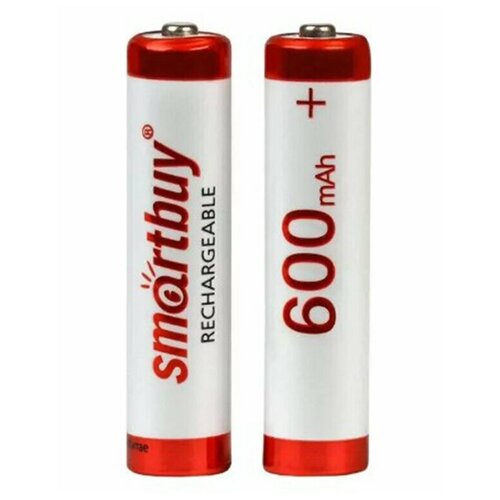 Аккумулятор AAA - SmartBuy R03 NiMh 600 mAh SBBR-3A02BL600 (2 штуки) батарейки удлинители и переходники космос аккумулятор aaa hr03 1100 mah ni mh 4 шт