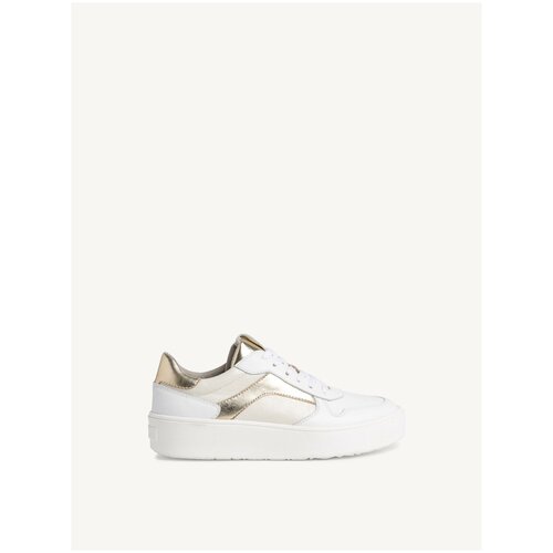 фото Ботинки на шнурках женские tamaris, белый 39