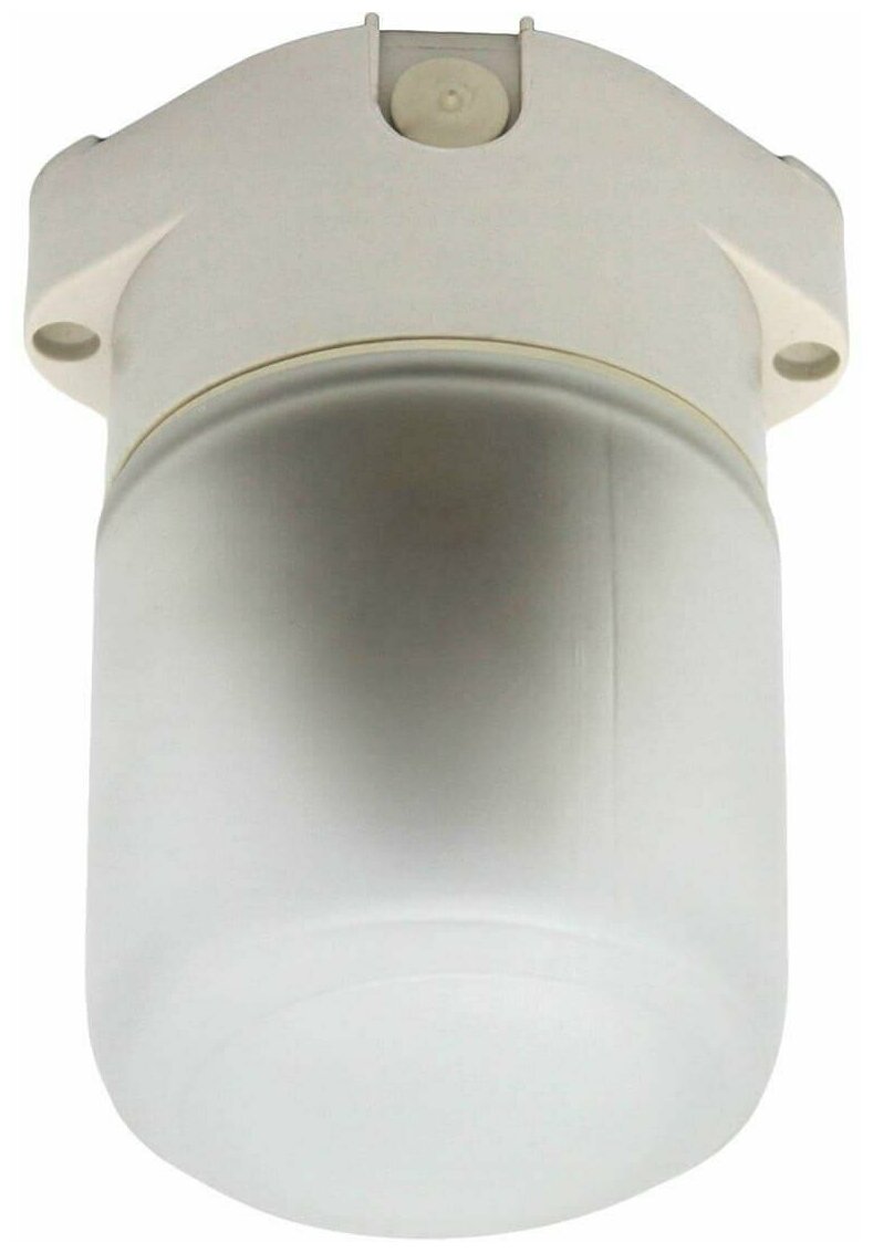 Светильник ЭРА НББ 01-60-001 для бани пластик/стекло прямой IP65 E27 max 60Вт 135х105х84 белый - фотография № 5