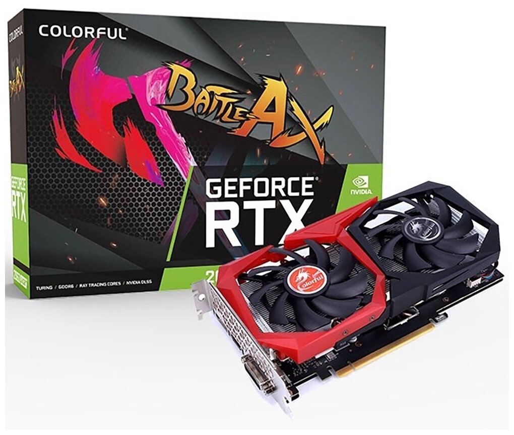 Видеокарта Colorful GeForce RTX 2060 SUPER NB 8G V2-V, Retail