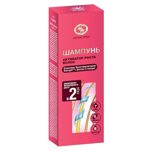 Акулья сила шампунь Активатор роста волос 200мл