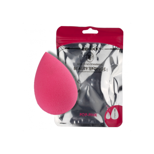 Спонж TF Accuracy sponge, POP-PINK, каплевидной формы для нанесения макияжа спонж tf accuracy sponge set beauty каплевидной формы для нанесения макияжа