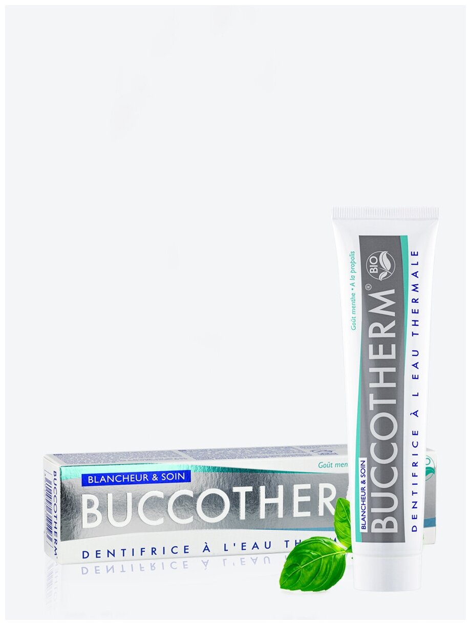 Зубная паста BUCCOTHERM Отбеливание и уход с термальной водой, 75мл