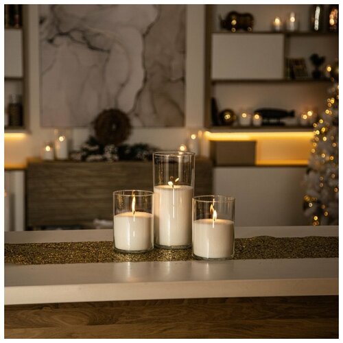 Набор свечей №1 ROScandles натуральные декоративные интерьерные свечи