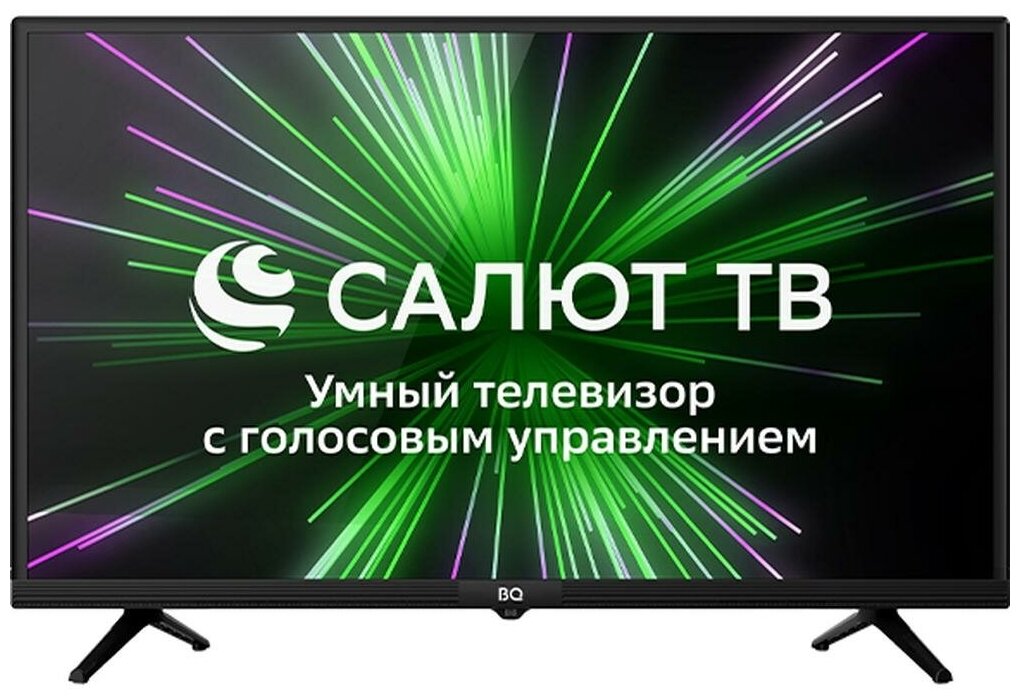 Телевизор 32" BQ 32S12B (HD 1366x768, Smart TV) черный