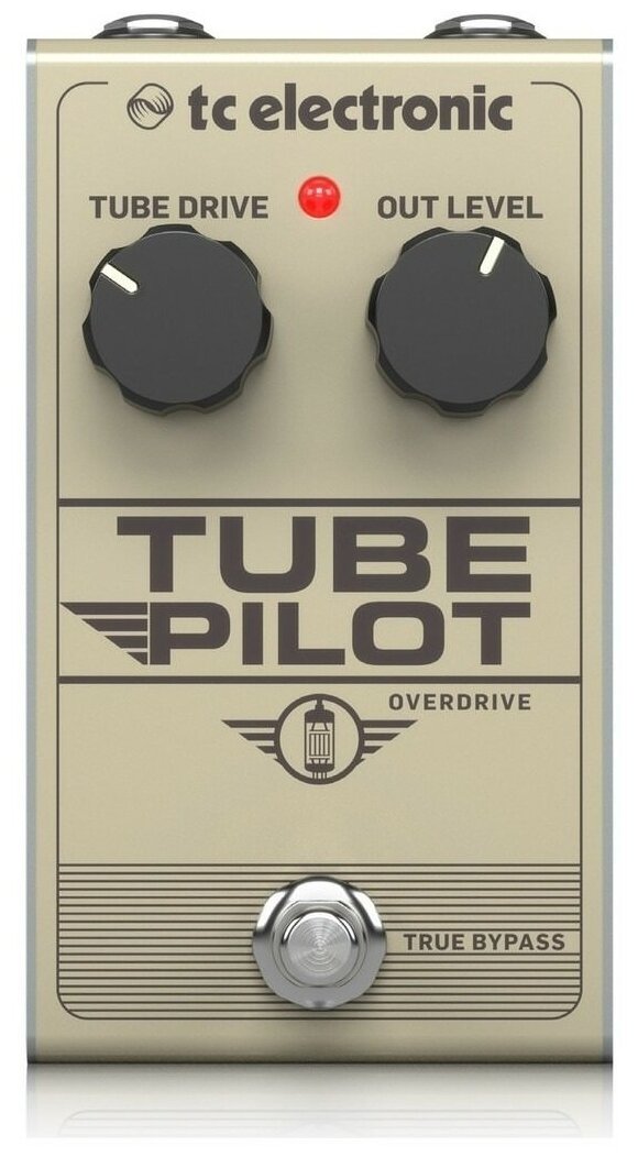 Гитарная ламповая педаль эффектов TC ELECTRONIC TUBE PILOT OVERDRIVE