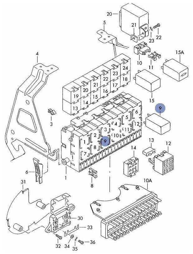 BOSCH 0332019103 Реле