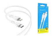 Кабель USB Type-C - Lightning BOROFONE BX51 1,2м белый