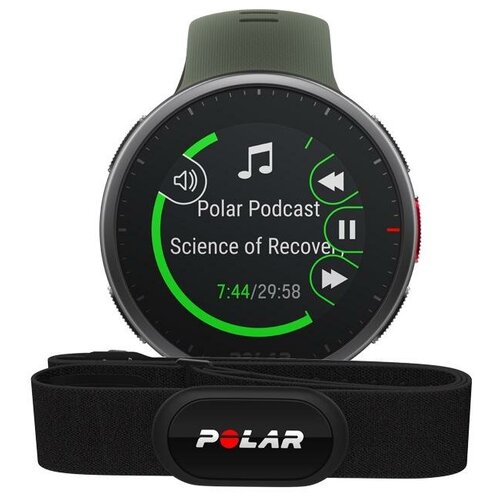 Умные часы Polar Vantage V2 HR серыйлайм 5740000₽