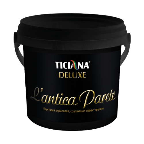 Грунтовка создающая эффект трещин TICIANA DELUXE L'antica Parete 0,45 л