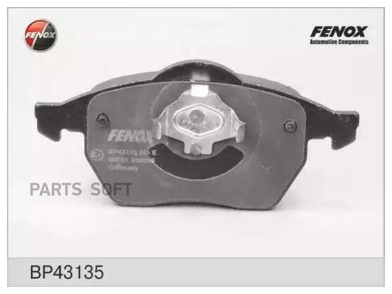 Колодки тормозные дисковые FENOX / арт. BP43135 - (1 шт)