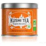 Черный чай Kusmi Tea Organic English Breakfast / Английский Завтрак, банка (100 гр) - изображение