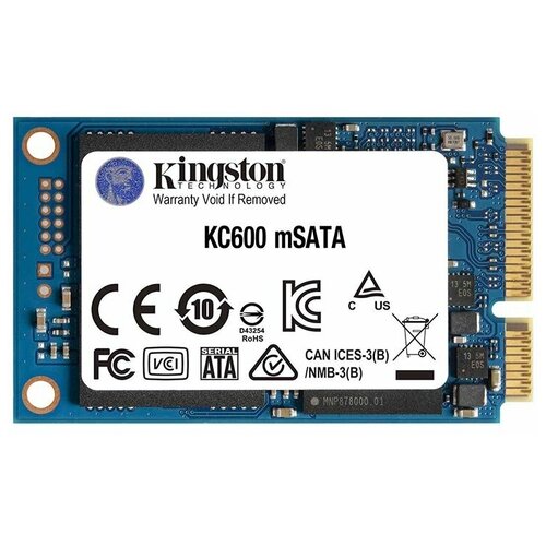 Твердотельный накопитель Kingston KC600 1Tb SKC600MS1024G 1449700₽