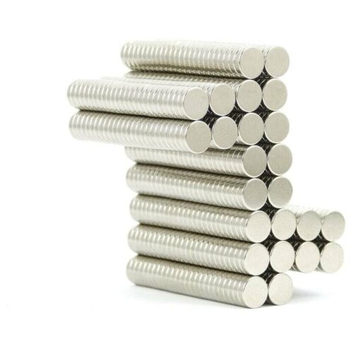 Магнитное Крепление Диск 8х1,5 мм 50шт