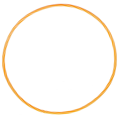 фото Обруч детский, пластиковый, оранжевый, диаметр 90 см. yarteam
