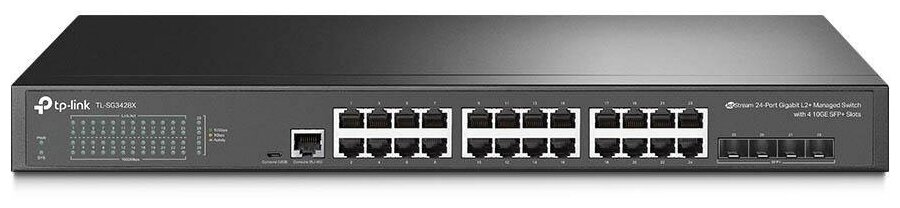 Коммутатор TP-Link TL-SG3428X 24G 4SFP управляемый